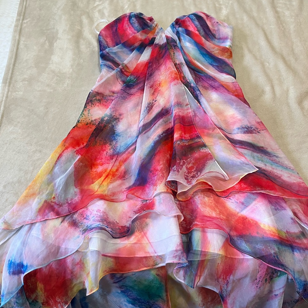 Maxi la flame dress